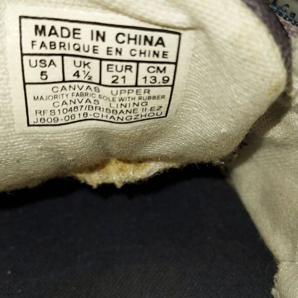 Polo Ralph Lauren Velcro shoes Toddler 5 - Picture 6 of 8